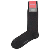 Marcoliani Pin Dot Motif Pima Cotton Mid-Calf Sock - MAR2772T