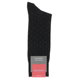 Marcoliani Pin Dot Motif Pima Cotton Mid-Calf Sock - MAR2772T