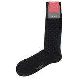 Marcoliani Pin Dot Motif Pima Cotton Mid-Calf Sock - MAR2772T