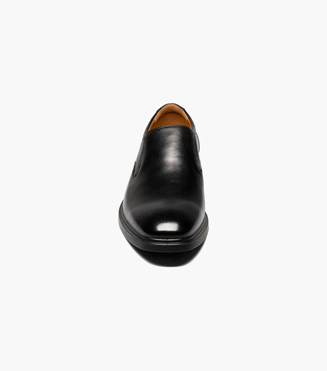 Florsheim FORECAST Waterproof Plain Toe Slip On-Black  12196-001