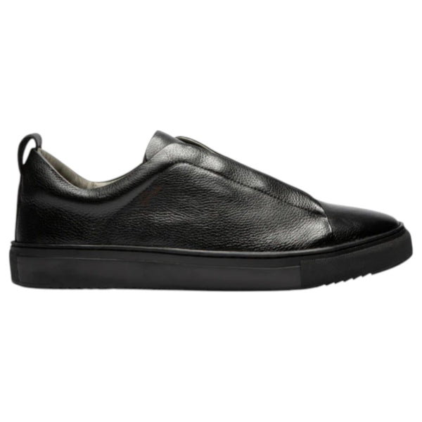 Gernie 33's Laceless Low Top Black Greiny 12704-BG