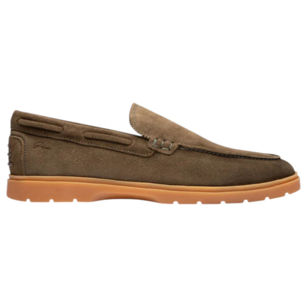 Gernie 28's Venetian Suede Low Top 13119-AS Azeitona
