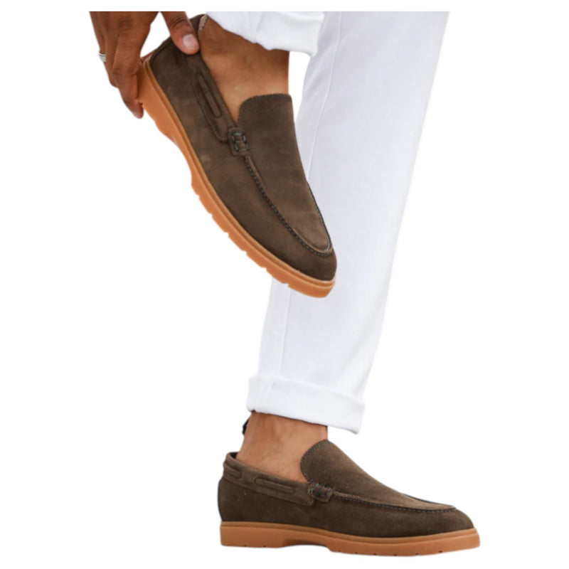 Gernie 28's Venetian Suede Low Top 13119-AS Azeitona