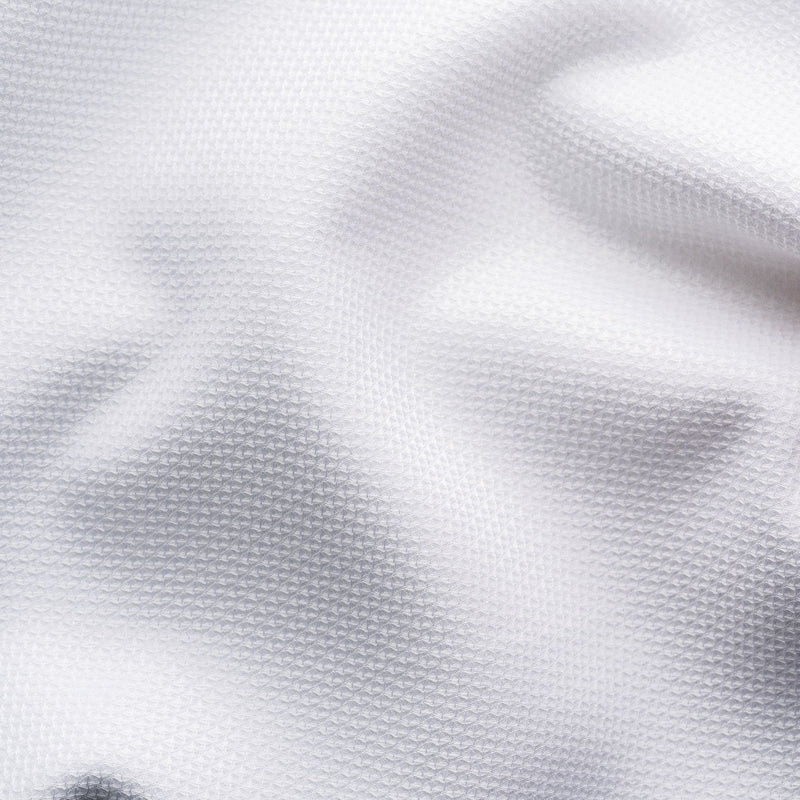 Eton White Cotton-Tencel Contemporary Fit 100010441 01