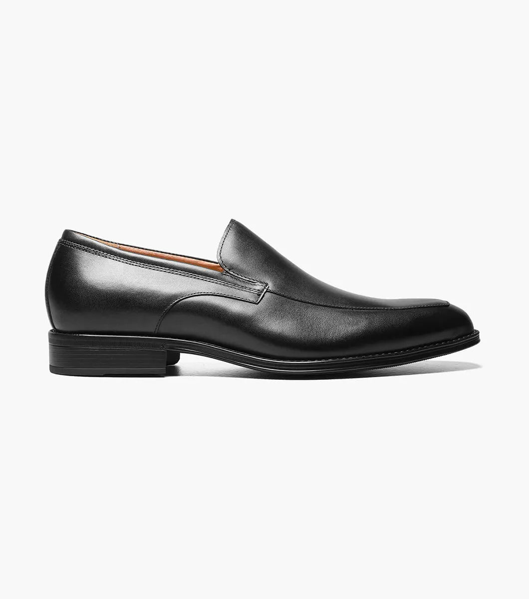 Florsheim AMELIO Moc Toe Venetian Slip On-Black  14266-001