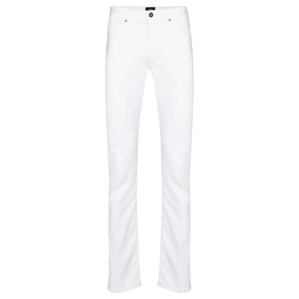 PAIGE Lennox Slim Pants In White  M653799-3985