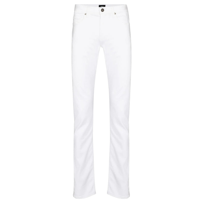 PAIGE Lennox Slim Pants In White  M653799-3985