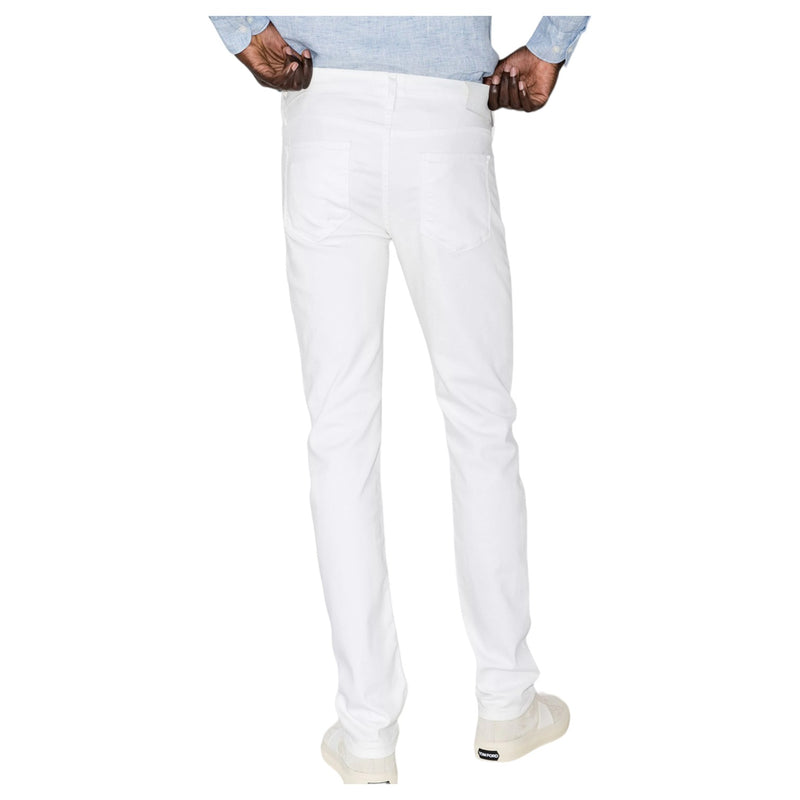 PAIGE Lennox Slim Pants In White  M653799-3985