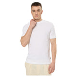 BOSS “Thompson” Mercerized Cotton T-Shirt White  50559677