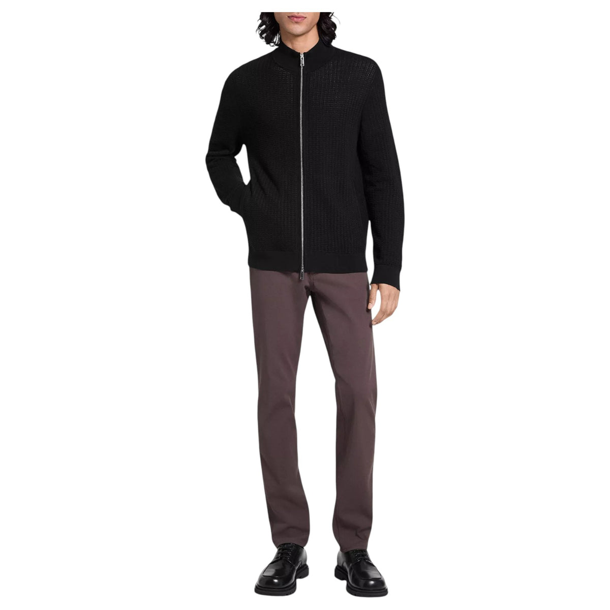 Theory Men's Walton Full-Zip Cotton Cardigan – Q0784706