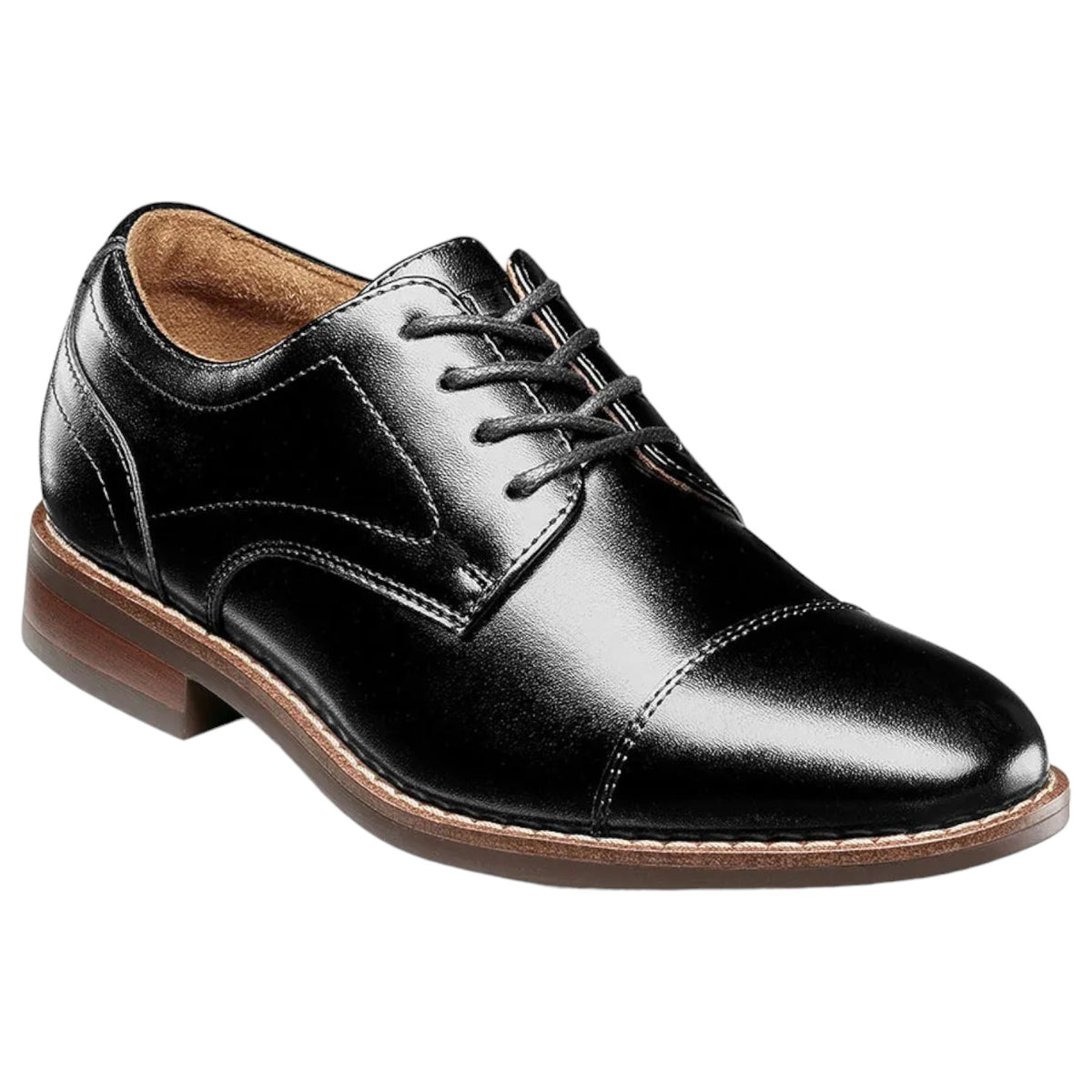 Florsheim Rucci CT OX, JR Boys Black Dress Shoes  16687 001 Black