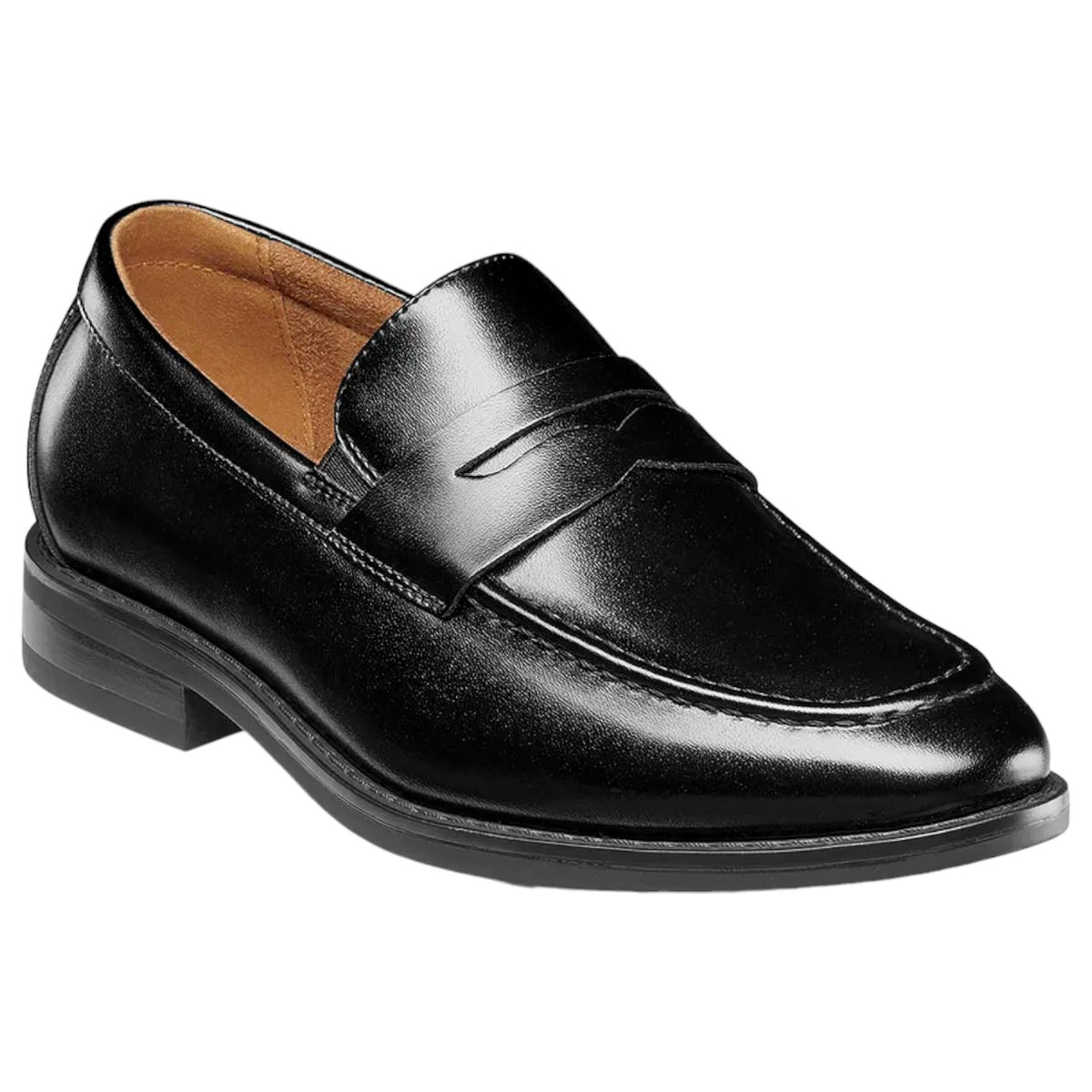 Florsheim Rucci Jr. Boys Moc Toe Penny Loafer  16696 001 Black