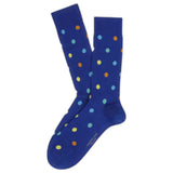 Marcoliani Socks Pima Cotton Blue  MAR4402T 034 Blue
