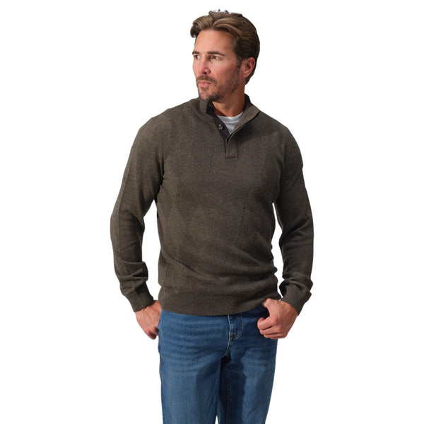 Garnet Merino Wool Sweater In Brown  2522008CS-17