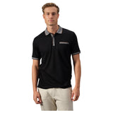 Garnet Seta-Touch Polo with Contrast Details – Style 2617012CC