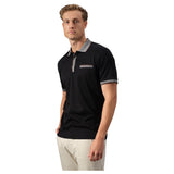 Garnet Seta-Touch Polo with Contrast Details – Style 2617012CC