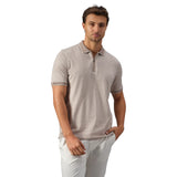 Garnet The Vantage Tipped Zip Polo  2617006CC