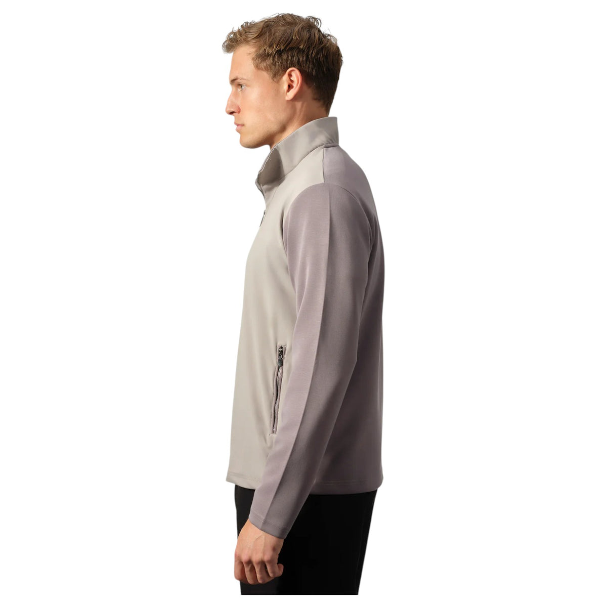Garnet Hybrid Zip Jacket Cotton Performance Layer  2614001CC