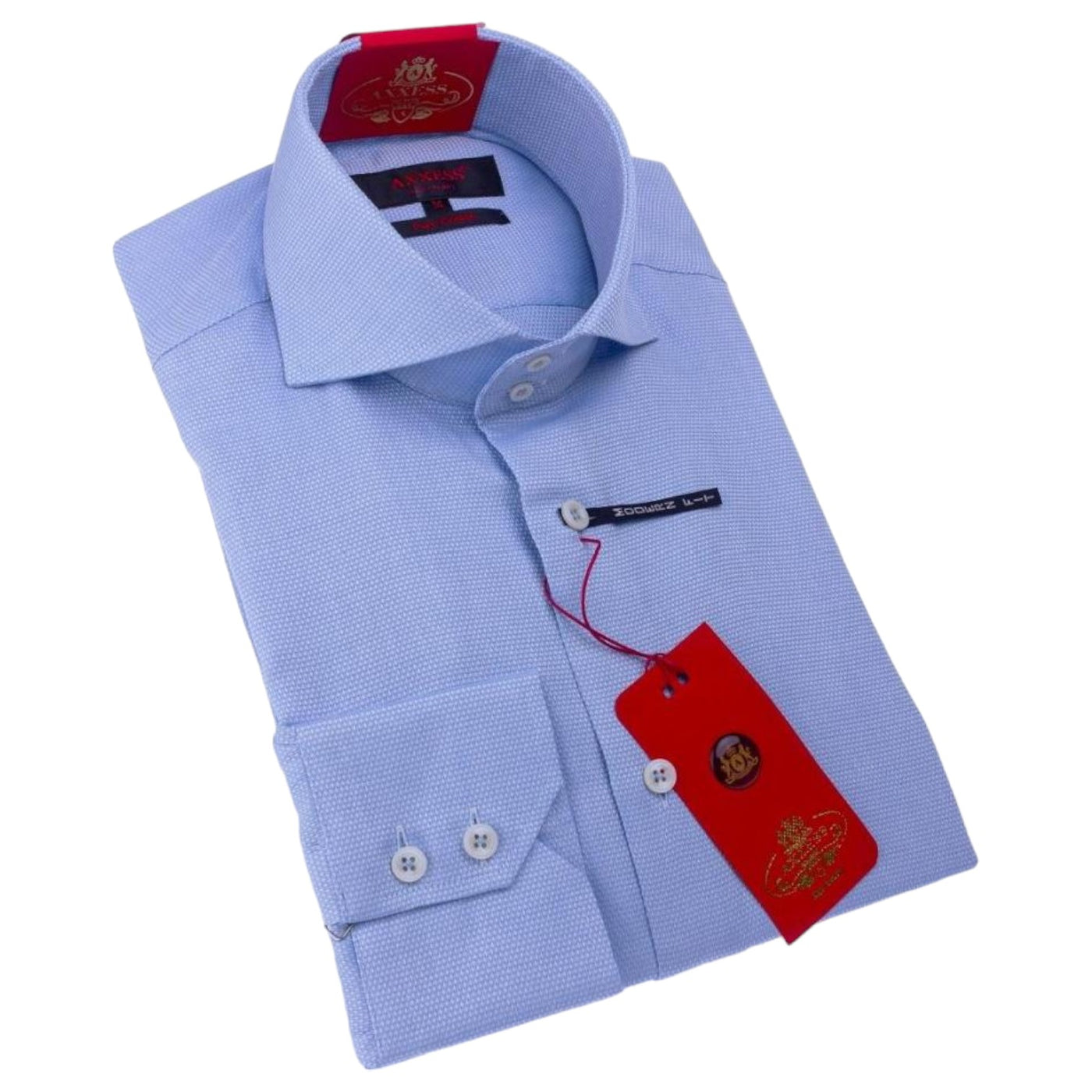 axxess dress shirts Axxess Men's Long Sleeves Multicolor Crafted Shirt Modern-Fit 258-29 L / Multicolor