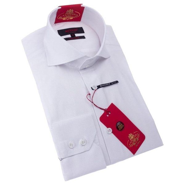 Axxess Shirt Modern Fit Shirt In White  224-03