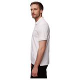 Boss Men's white polo shirt Hugo With Zipper  50513375 100