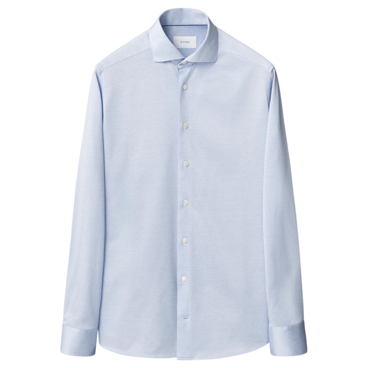 Eton Filo di Scozia Jersey Shirt – Italian Knit Cotton