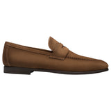 Magnanni Men's Diezma Línea Flex Suede Penny Loafer – Taupe