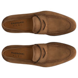 Magnanni Men's Diezma Línea Flex Suede Penny Loafer – Taupe