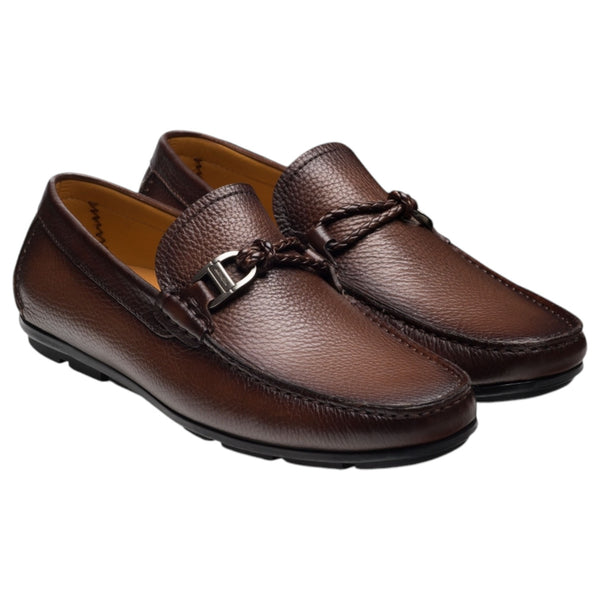 Magnanni Men's Shoes Monterey Braid Bit 25965 Brown