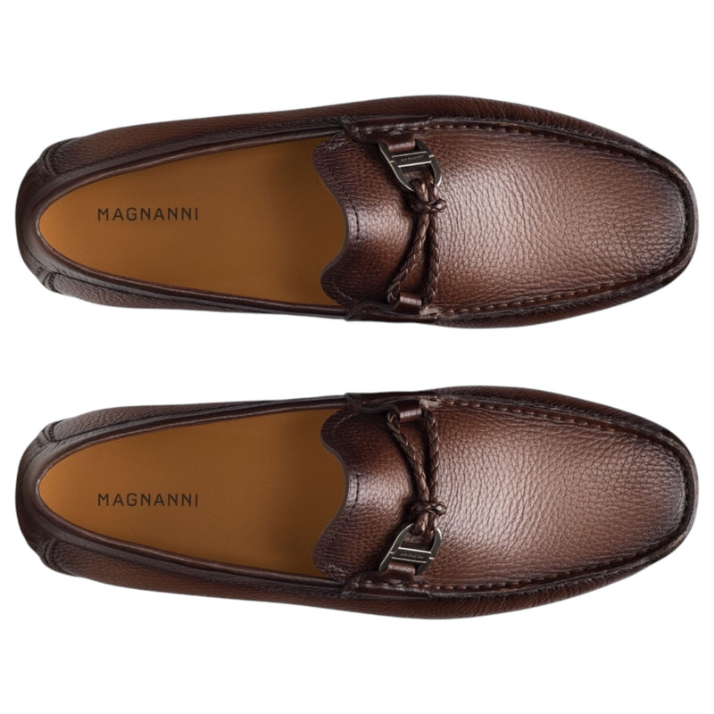 Magnanni Men's Shoes Monterey Braid Bit 25965 Brown