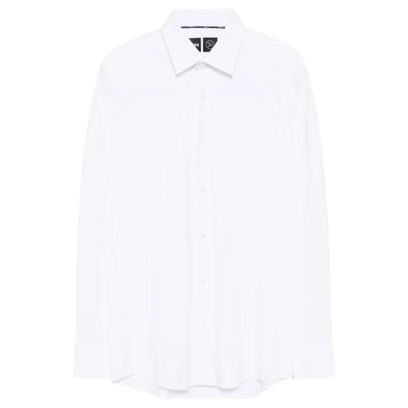 BOSS Whits Jersey Stretch Business Shirt  50539391 100
