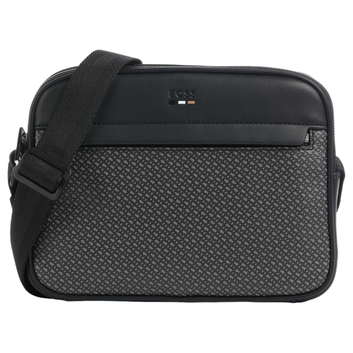BOSS Ray Crossbody Bag Imitation Leather Black