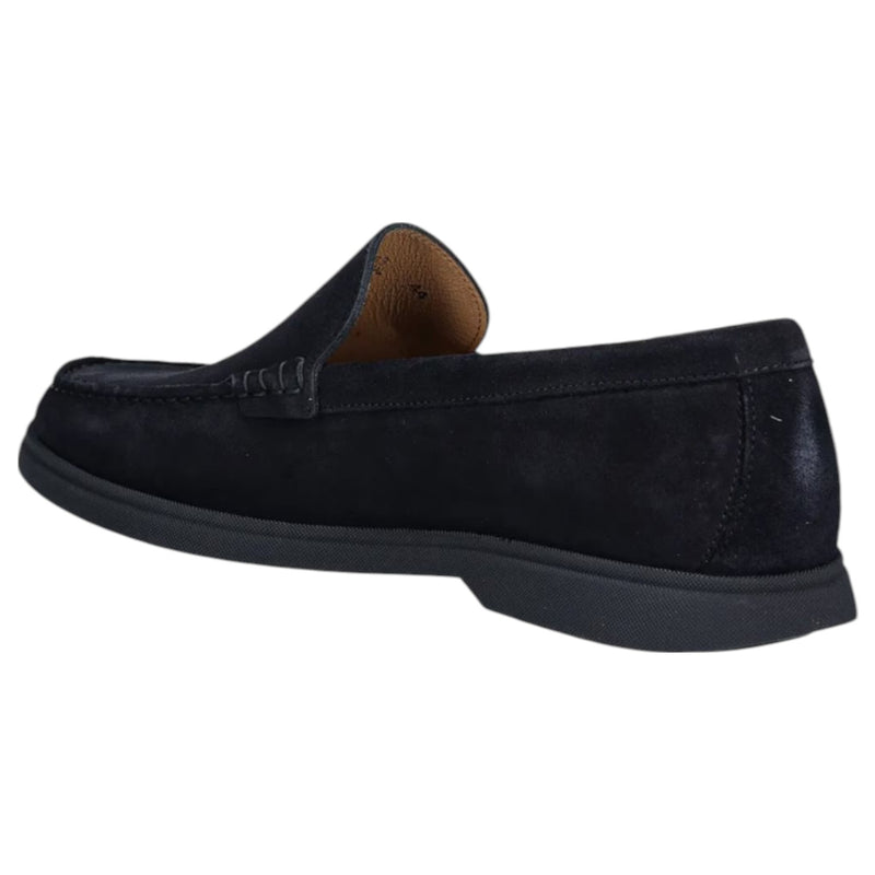 Hugo Boss Suede Loafers With Contrast Outsole 50543083 405