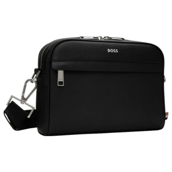 Hugo Boss Logo Shoulder Bag In Black  50548279 001