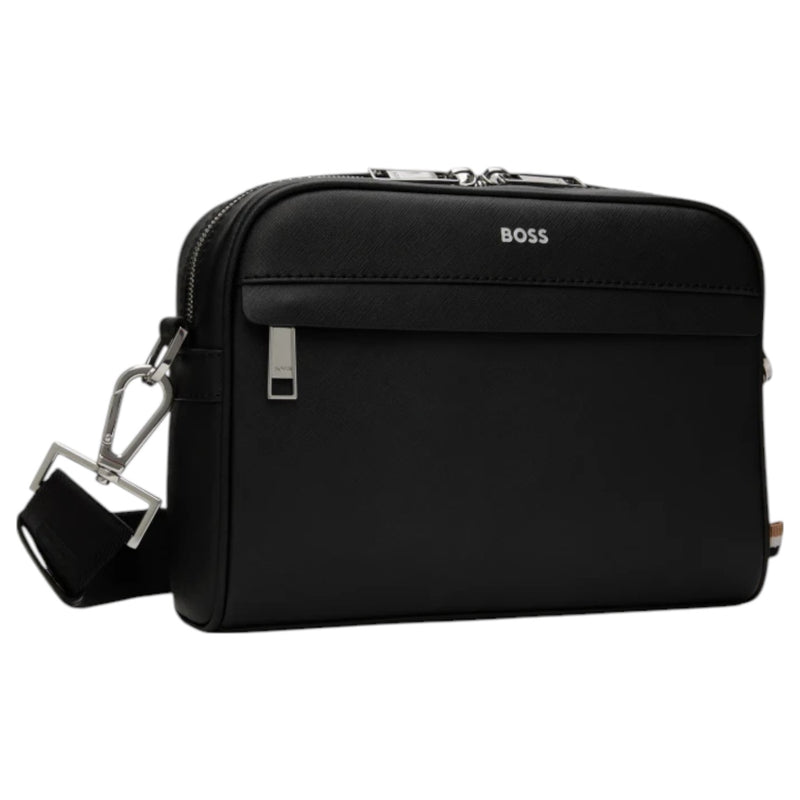 Hugo Boss Logo Shoulder Bag In Black  50548279 001