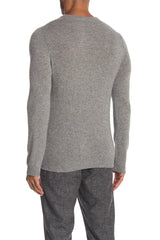 Autumn Cashmere V-Neck Sweater  R50063 Banker's Gray