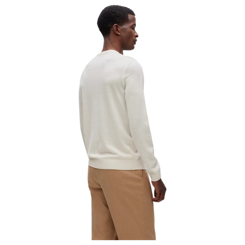 Boss Slim-Fit Sweater In Merino Wool With Crew Neckline 50468239