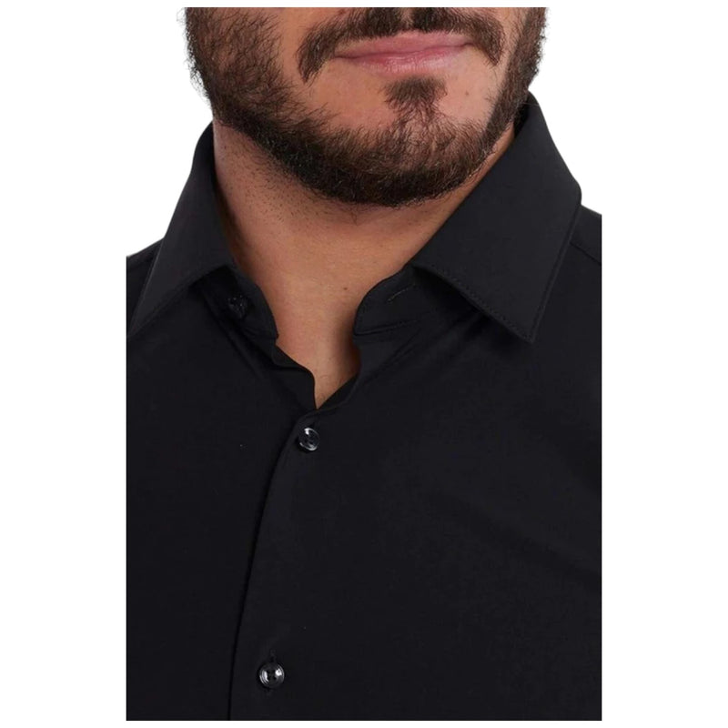 Boss Menswear Long Sleeve shirt Black 50503554 001 J&Z Couture Boss Menswear Long Sleeve shirt Black 50503554 001 J&Z Couture