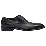 Boss Oxford Shoes In Plain And Saffiano Leather Print  50509295-001