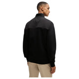 Boss Mercerized-Cotton Regular-Fit Sweatshirt With Logo Patch  5052499-001