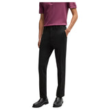 Boss Slim-Fit Trousers In Salt-And-Pepper Stretch Jersey 50530871