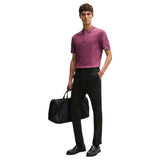 Boss Slim-Fit Trousers In Salt-And-Pepper Stretch Jersey 50530871