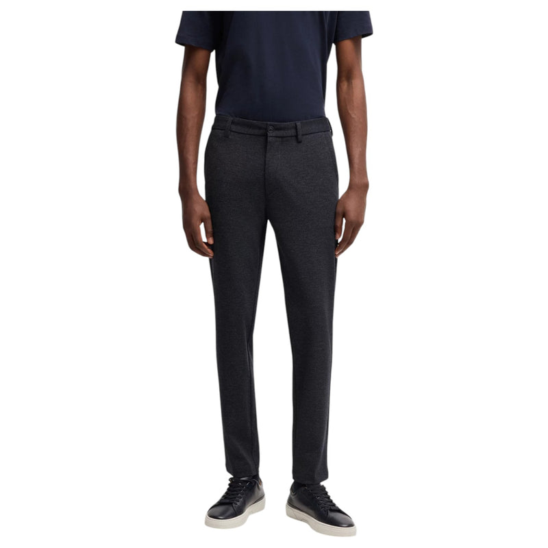 Boss Slim-Fit Trousers In Salt-And-Pepper Stretch Jersey 50530871