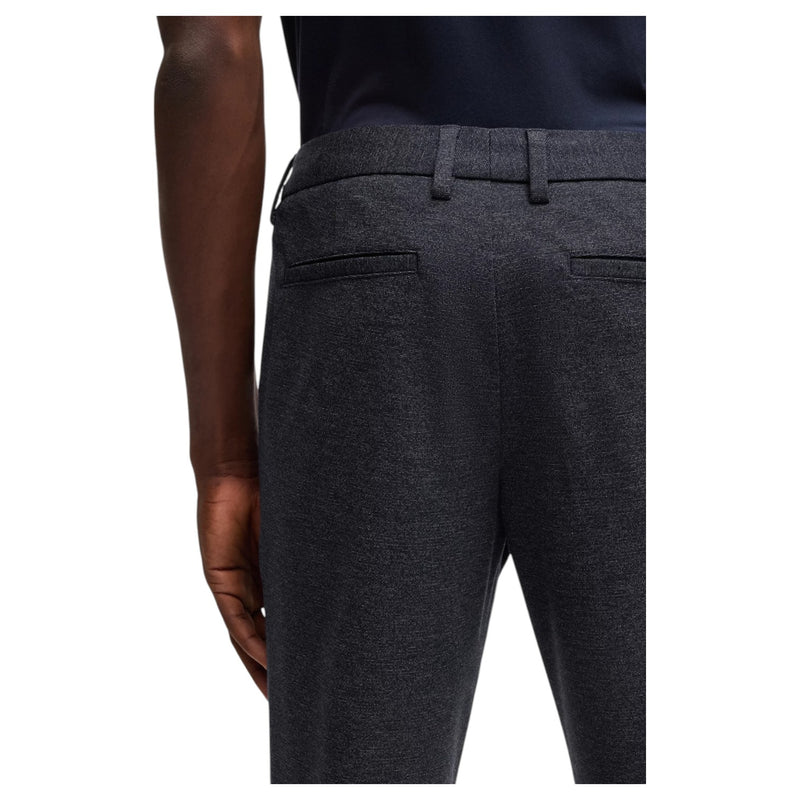 Boss Slim-Fit Trousers In Salt-And-Pepper Stretch Jersey 50530871