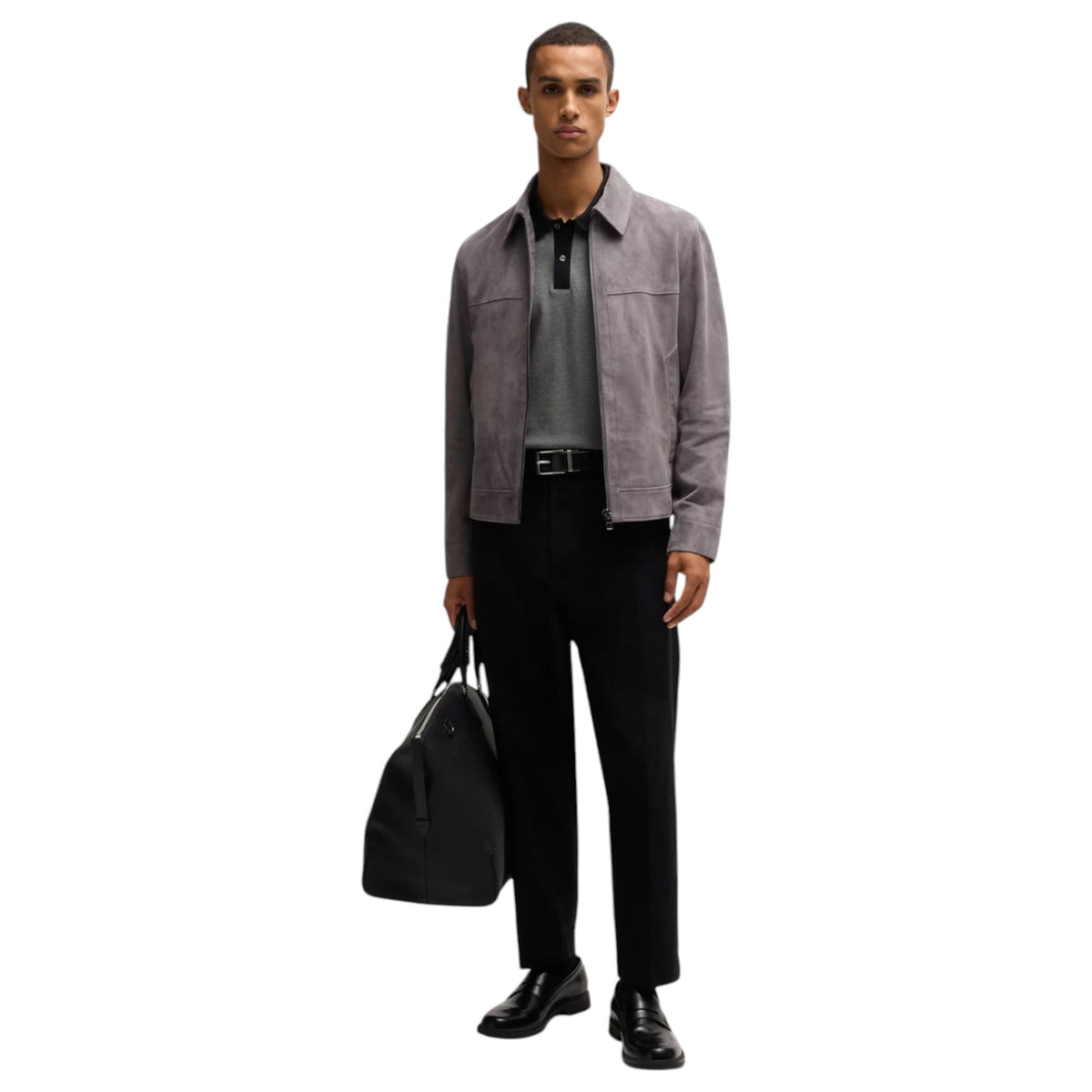 Boss Mercerised-Cotton Polo Shirt With Script Logo 50531402