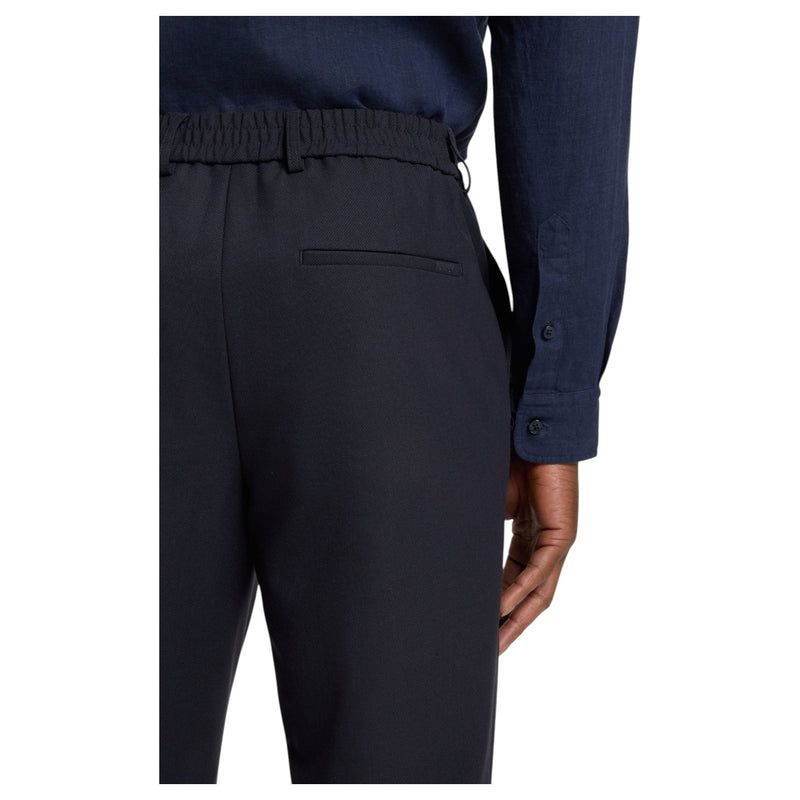 Boss Tapered-Fit Trousers In Machine-Washable Stretch Fabric 50546063