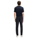 Boss Modern-Fit Trousers In A Wool Blend With Draw Strings