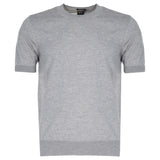 BOSS Short-Sleeved Sweater In Merino Wool  50560476