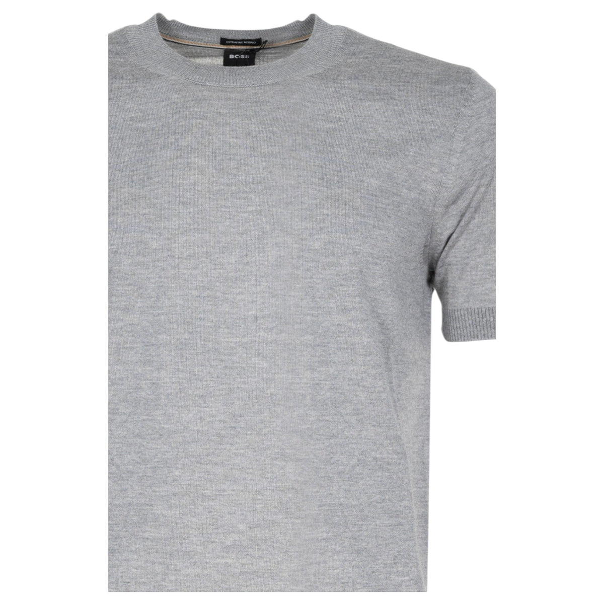 BOSS Short-Sleeved Sweater In Merino Wool  50560476