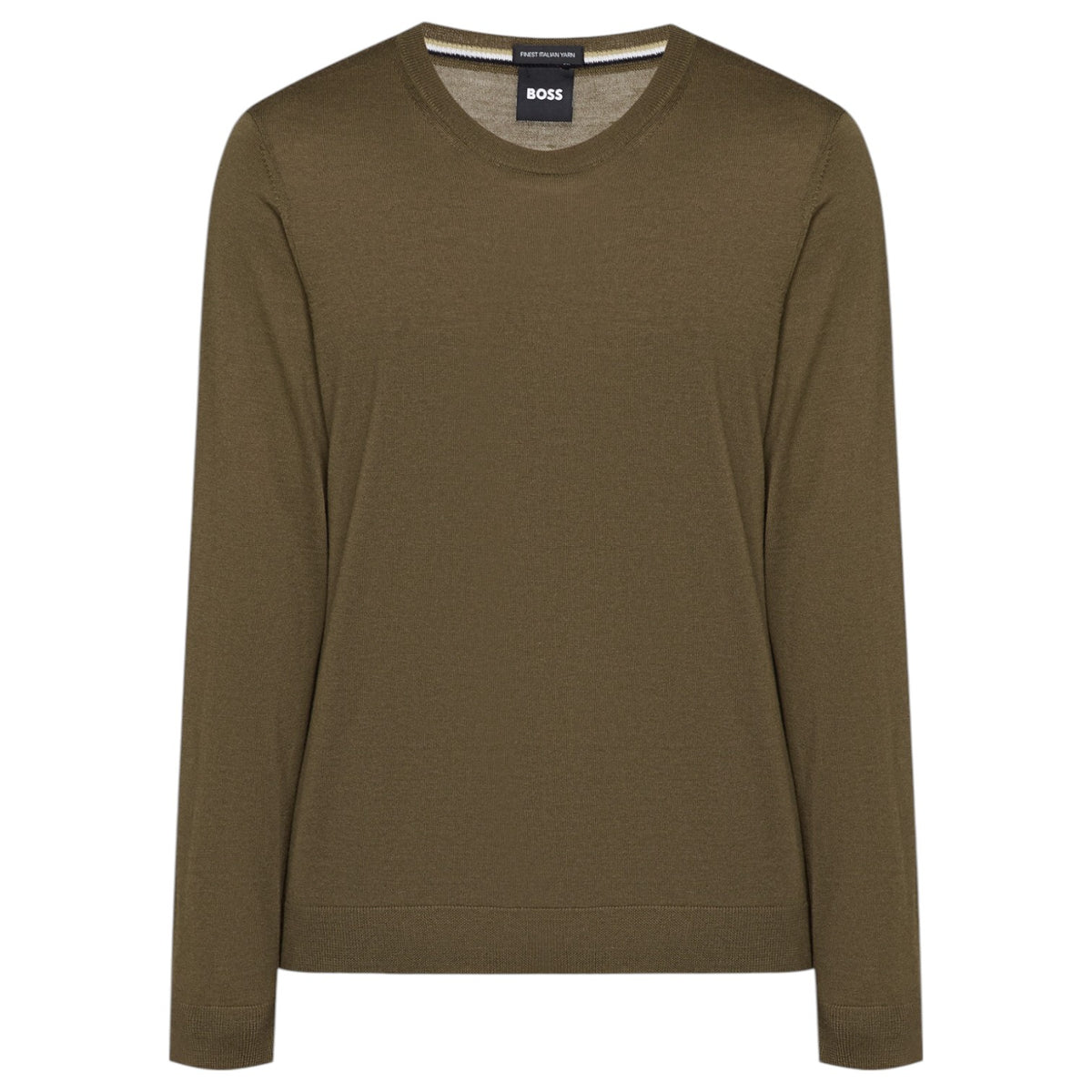 Boss Slim-Fit Sweater In Merino Wool With Crew Neckline 50468239